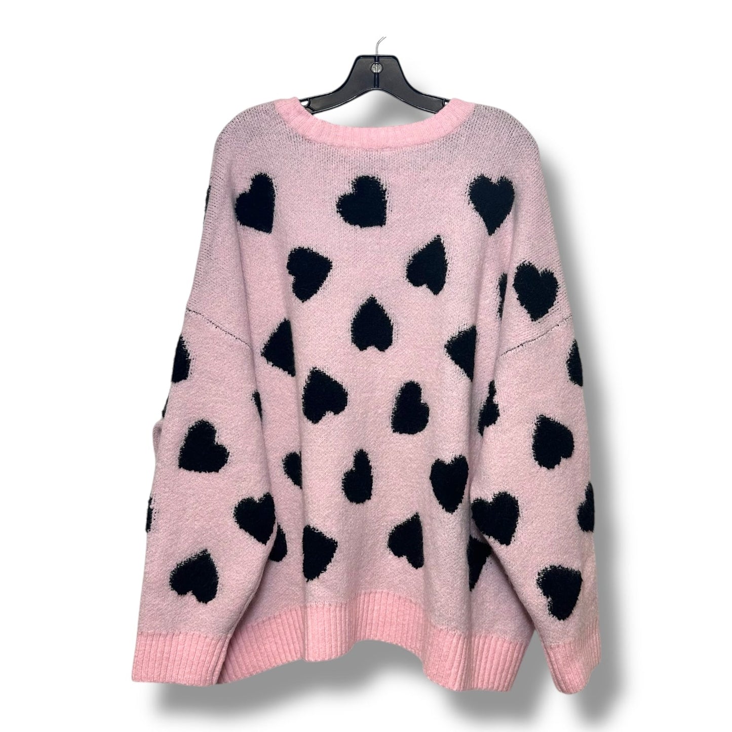 Sweater By Torrid In Heart, Size: 3x