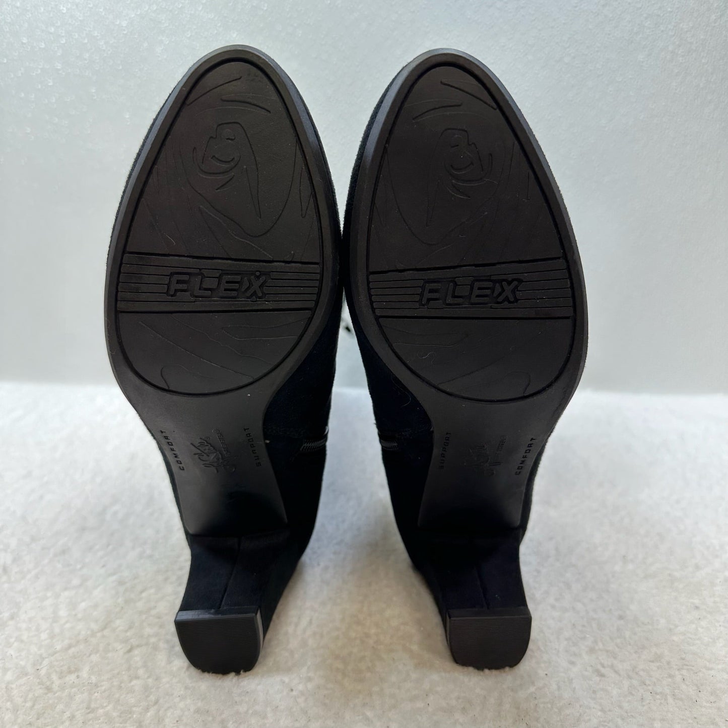 Black Boots Mid-calf Heels Life Stride, Size 8.5