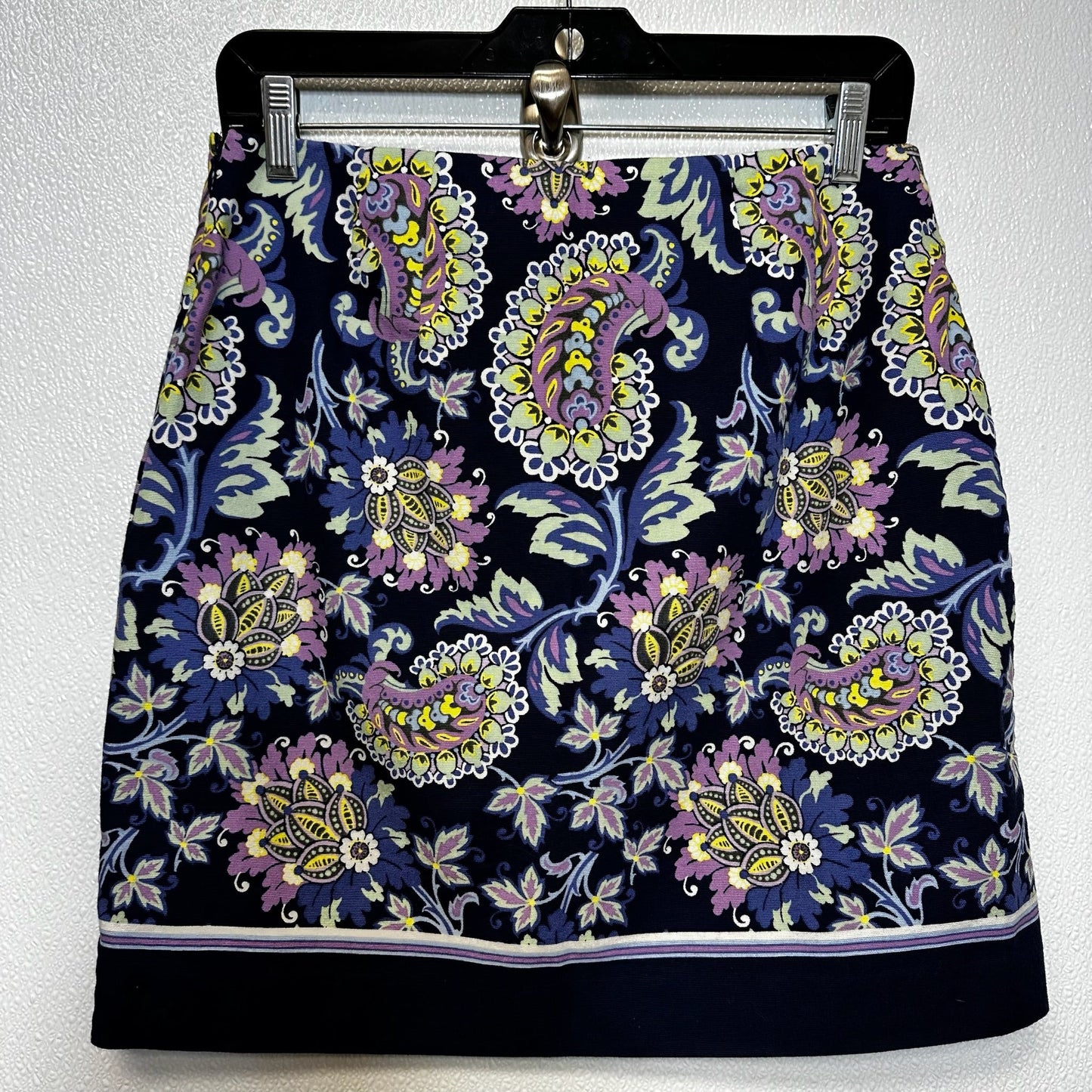 Paisley Skirt Mini & Short Talbots O, Size 4petite