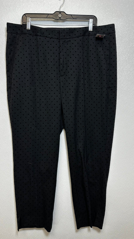 Pants Work/dress By Banana Republic O In Black, Size: 18