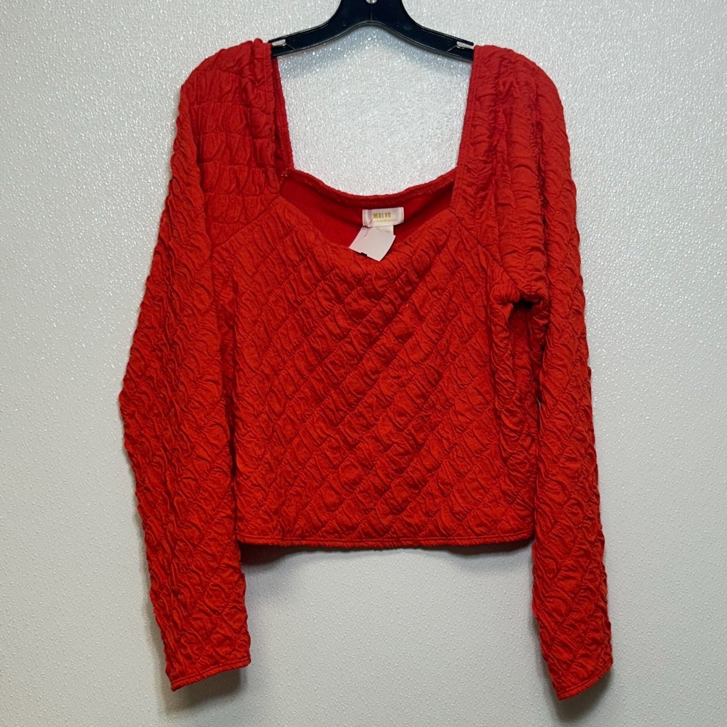 Red Top Long Sleeve Maeve, Size Xl