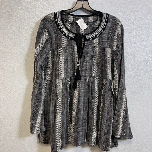 Tweed Top Long Sleeve Altard State, Size L