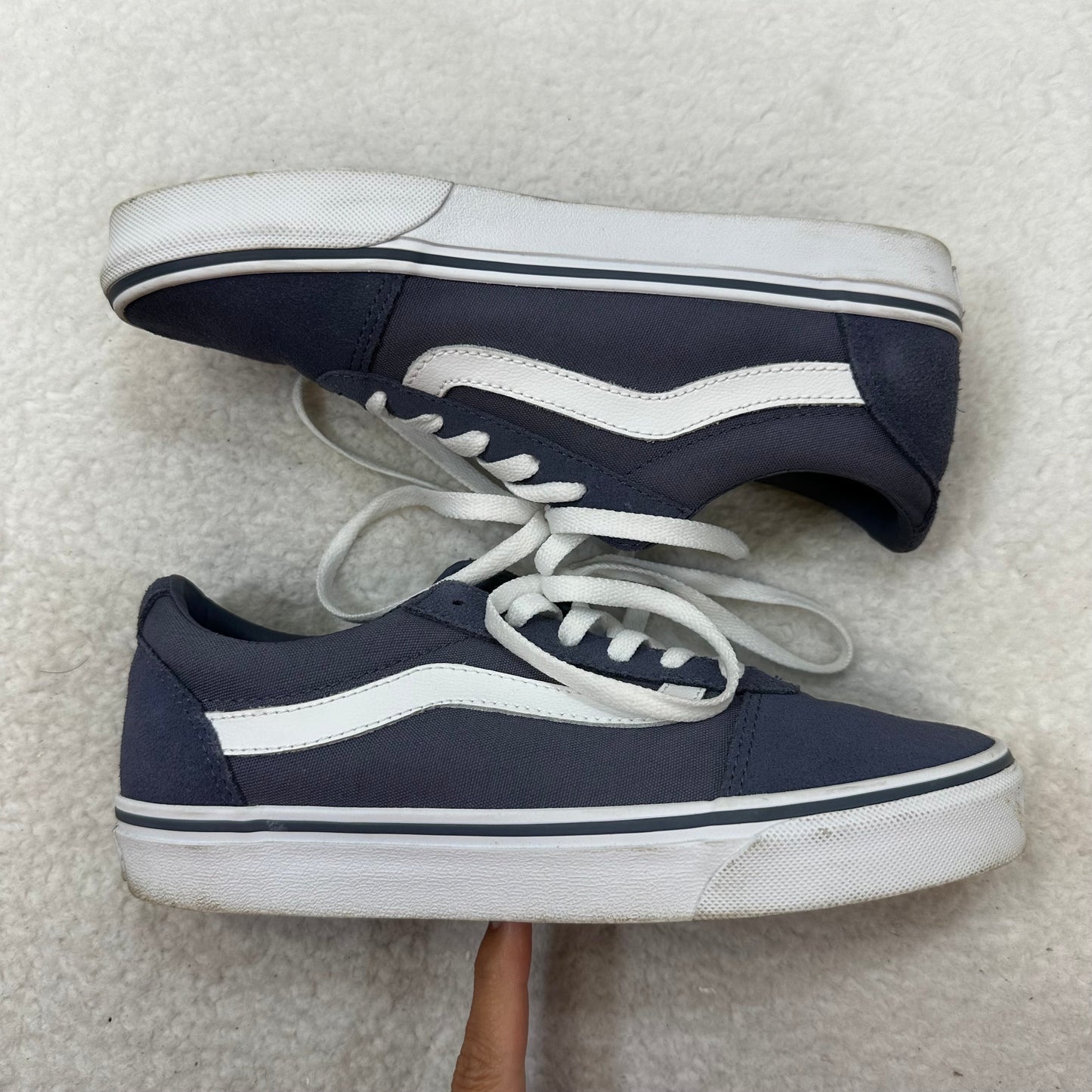 Blue Shoes Sneakers Vans, Size 6.5