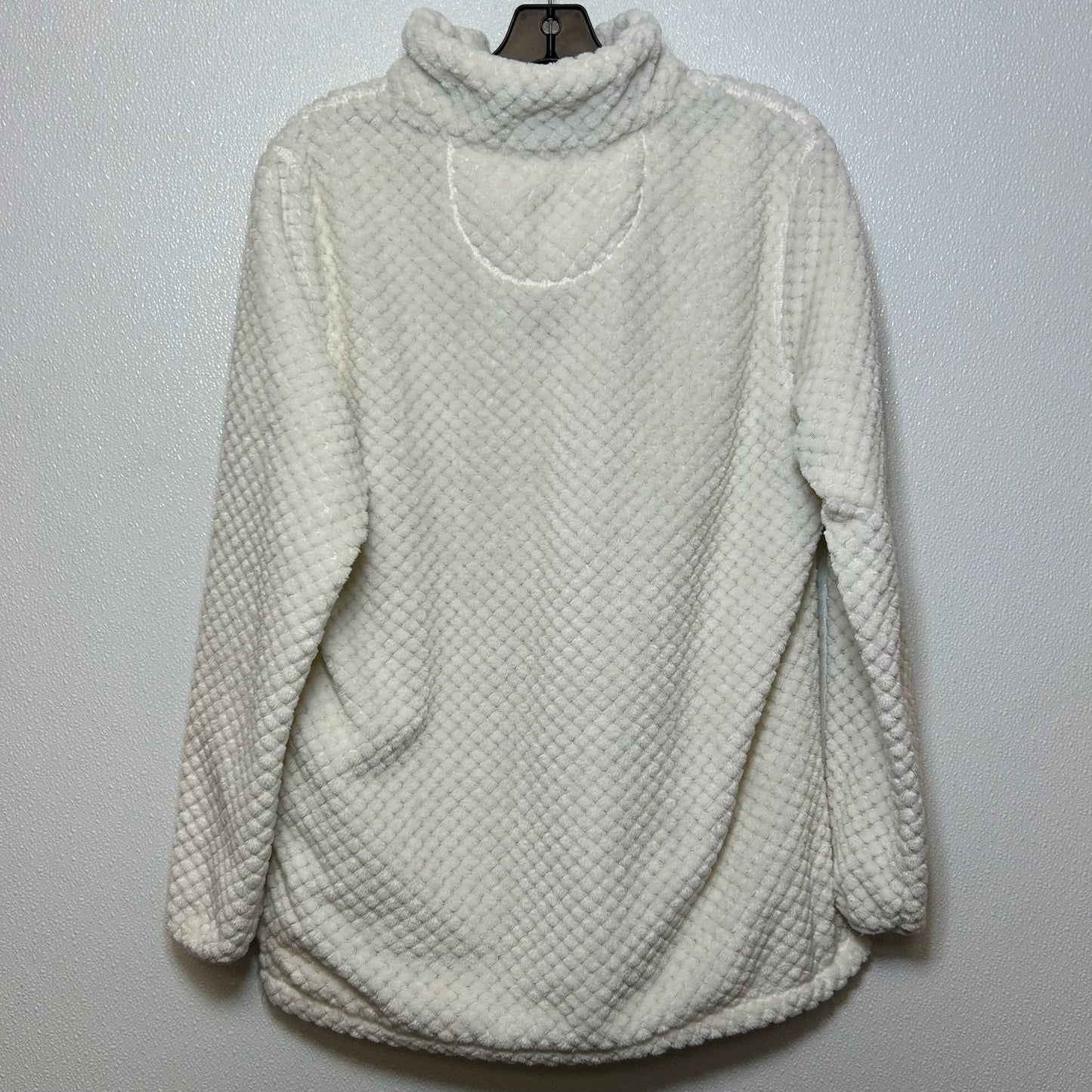 Ivory Jacket Fleece Clothes Mentor, Size M