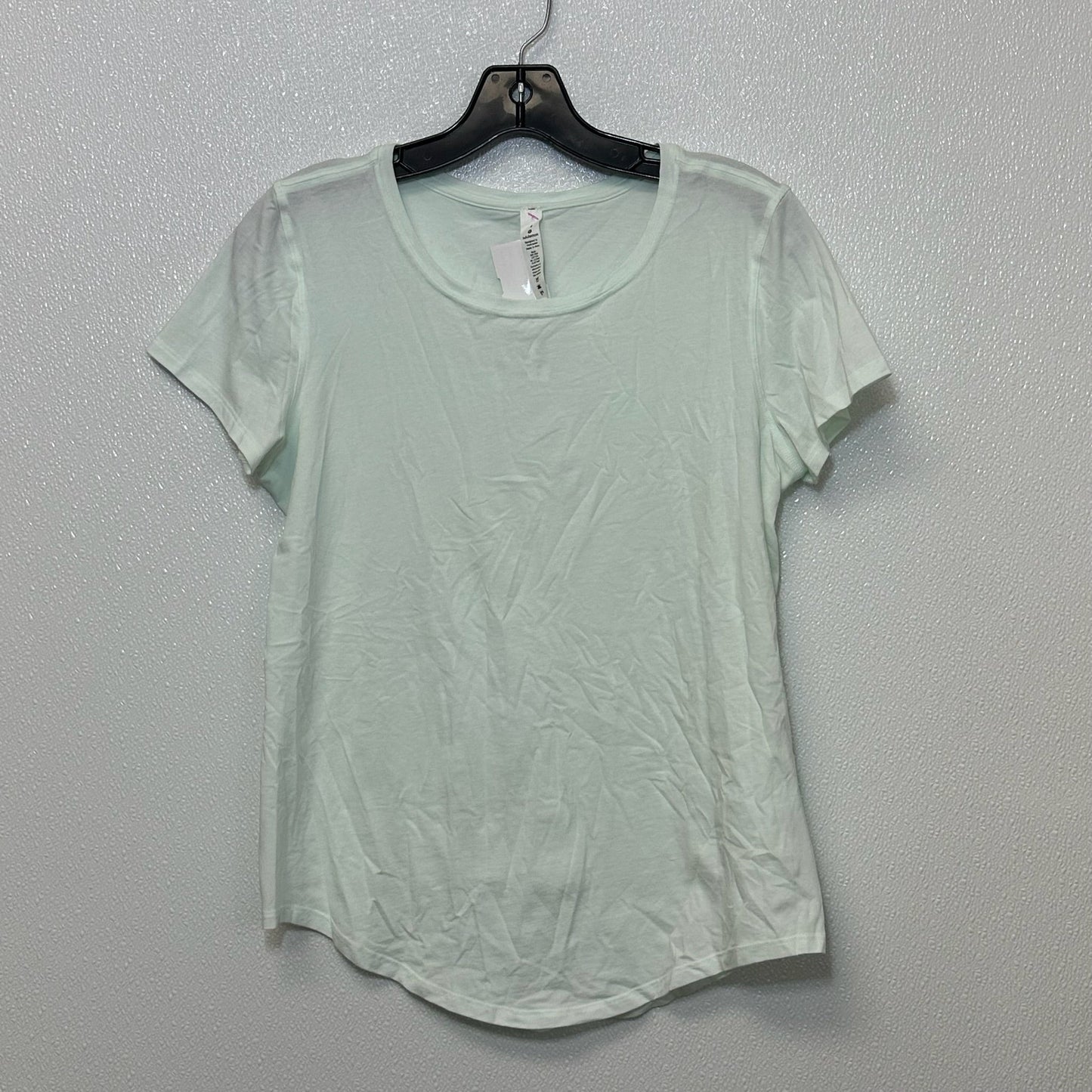 Green Athletic Top Short Sleeve Lululemon, Size 4