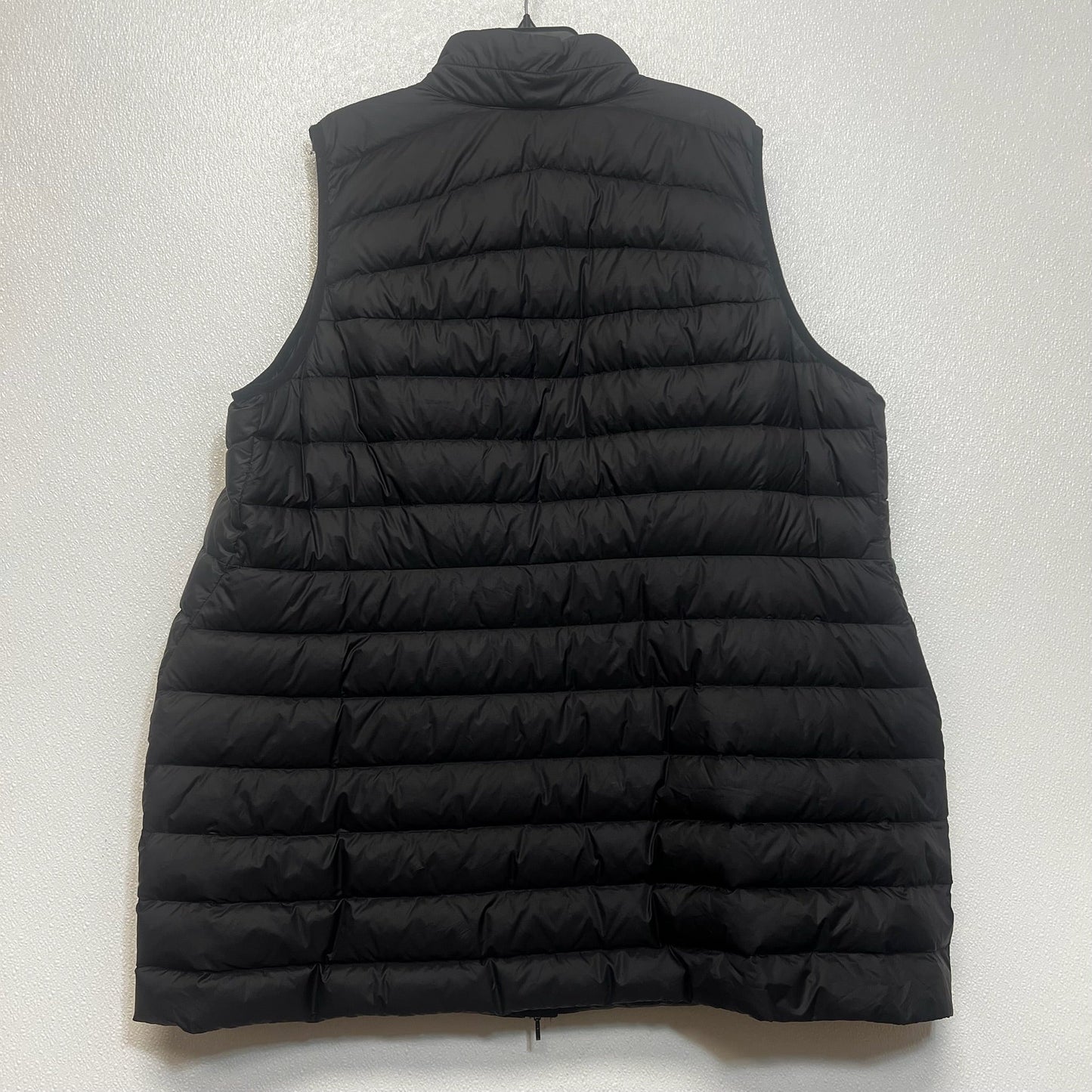 Vest Puffer & Quilted By Lands End In Black, Size: 3x