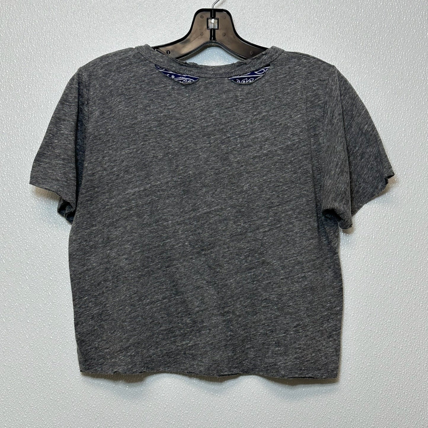 Grey Top Short Sleeve Basic DAYDREAMER, Size M