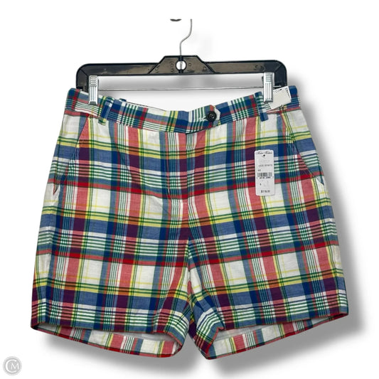 Shorts By Brooks Brothers In Plaid, Size: 8