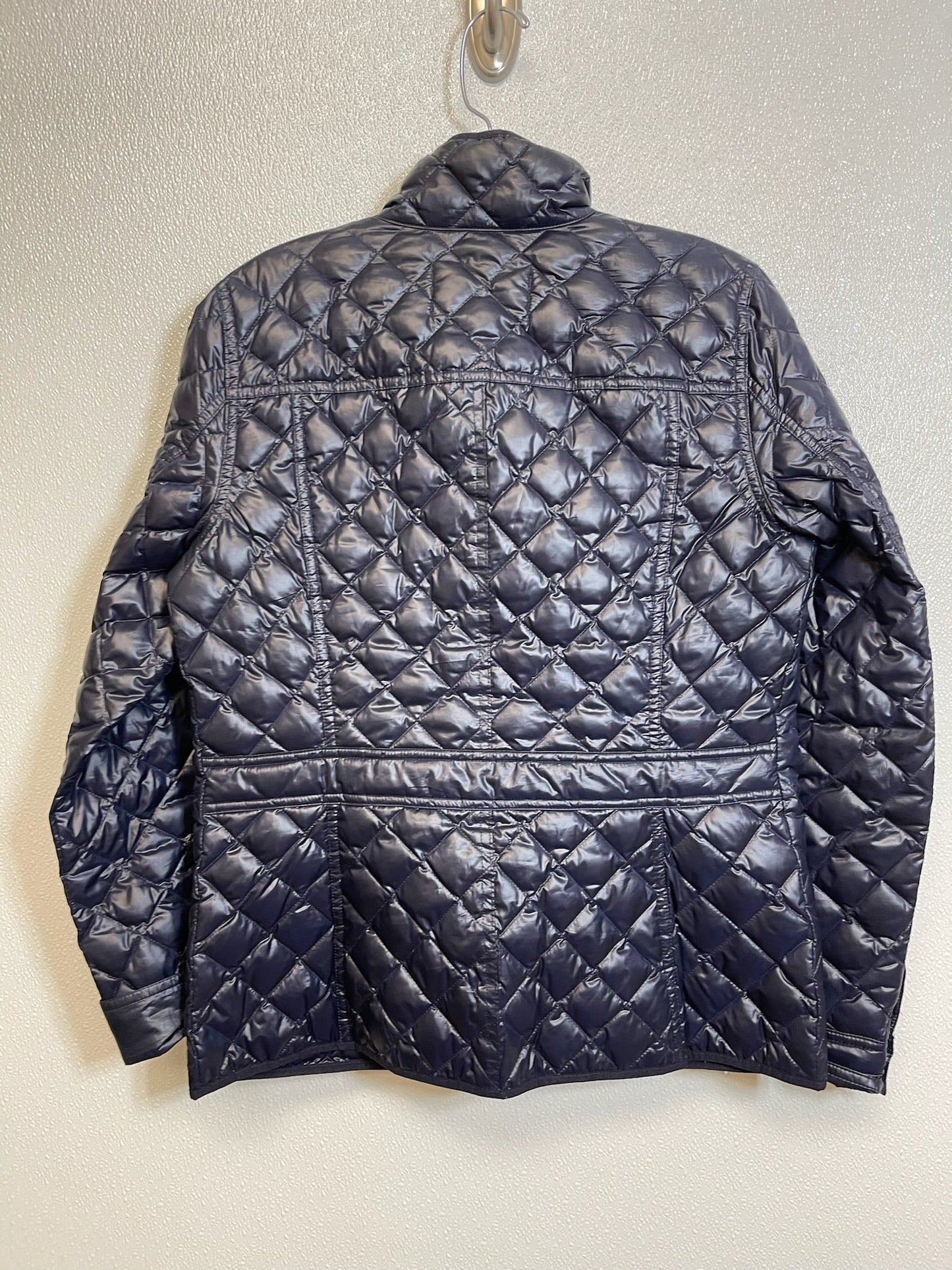 Navy Jacket Puffer & Quilted J Crew O, Size S