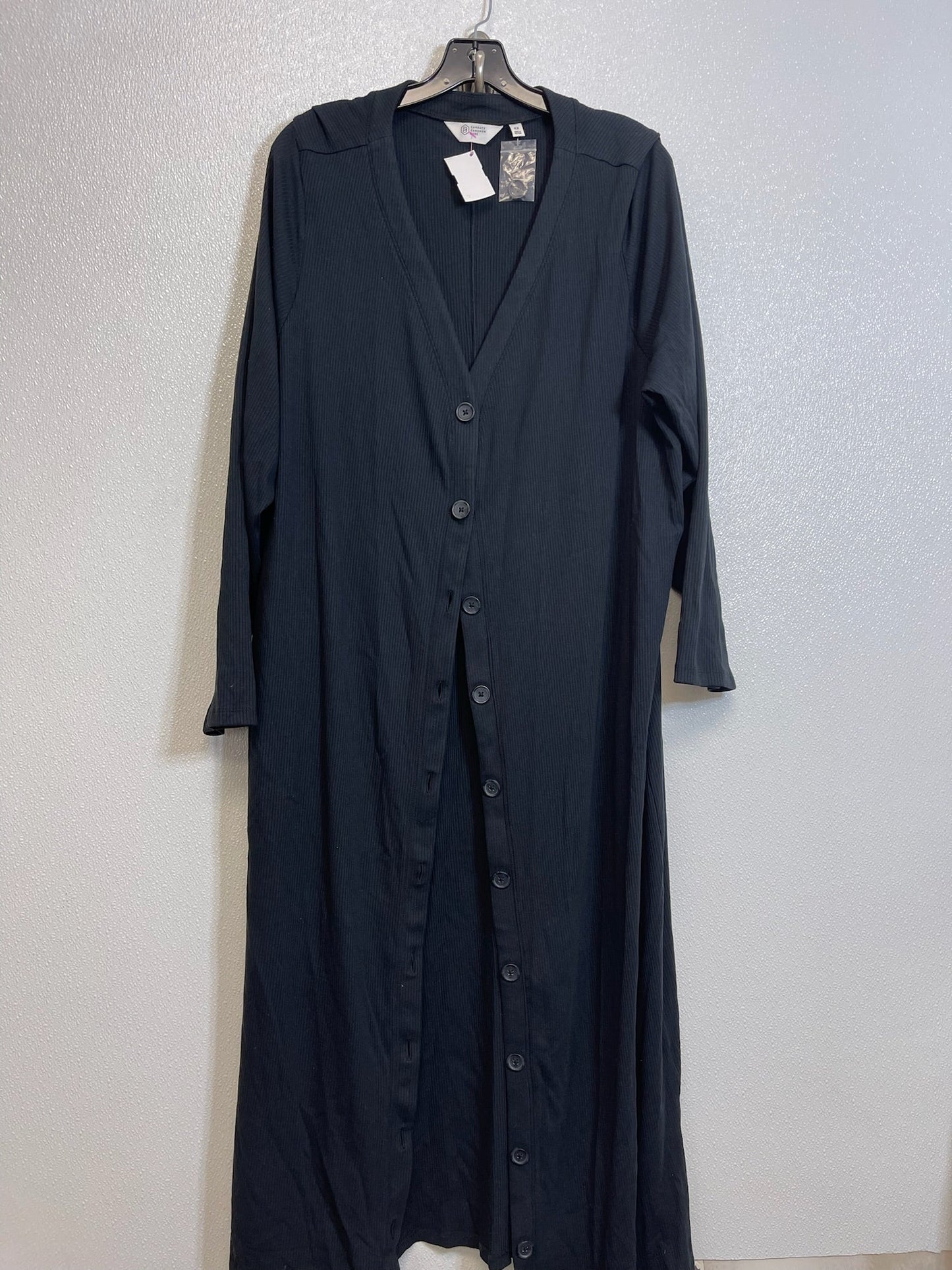 Black Dress Casual Short Clothes Mentor, Size 4x