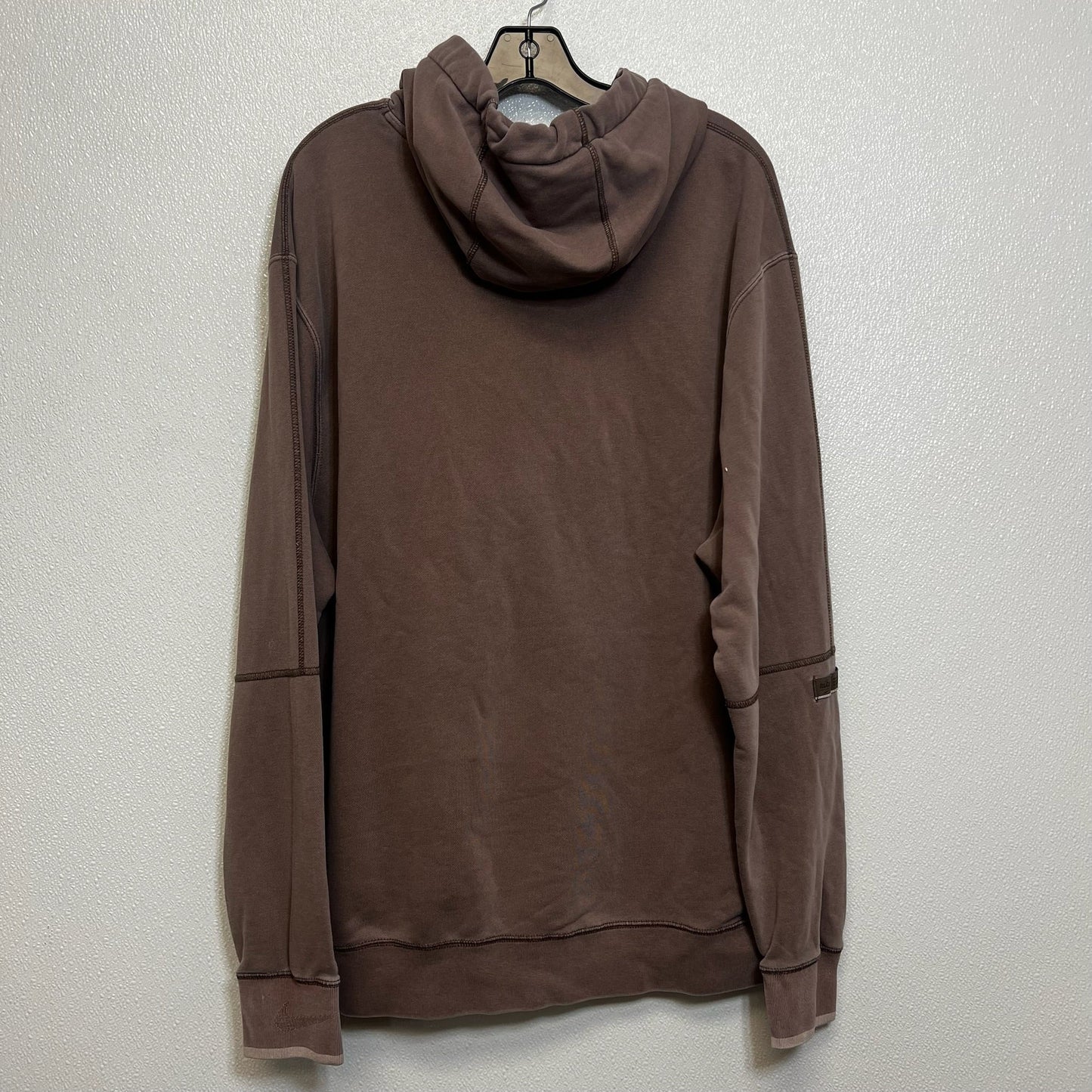 Sweatshirt Hoodie By Nike Apparel In Chocolate, Size: Xl