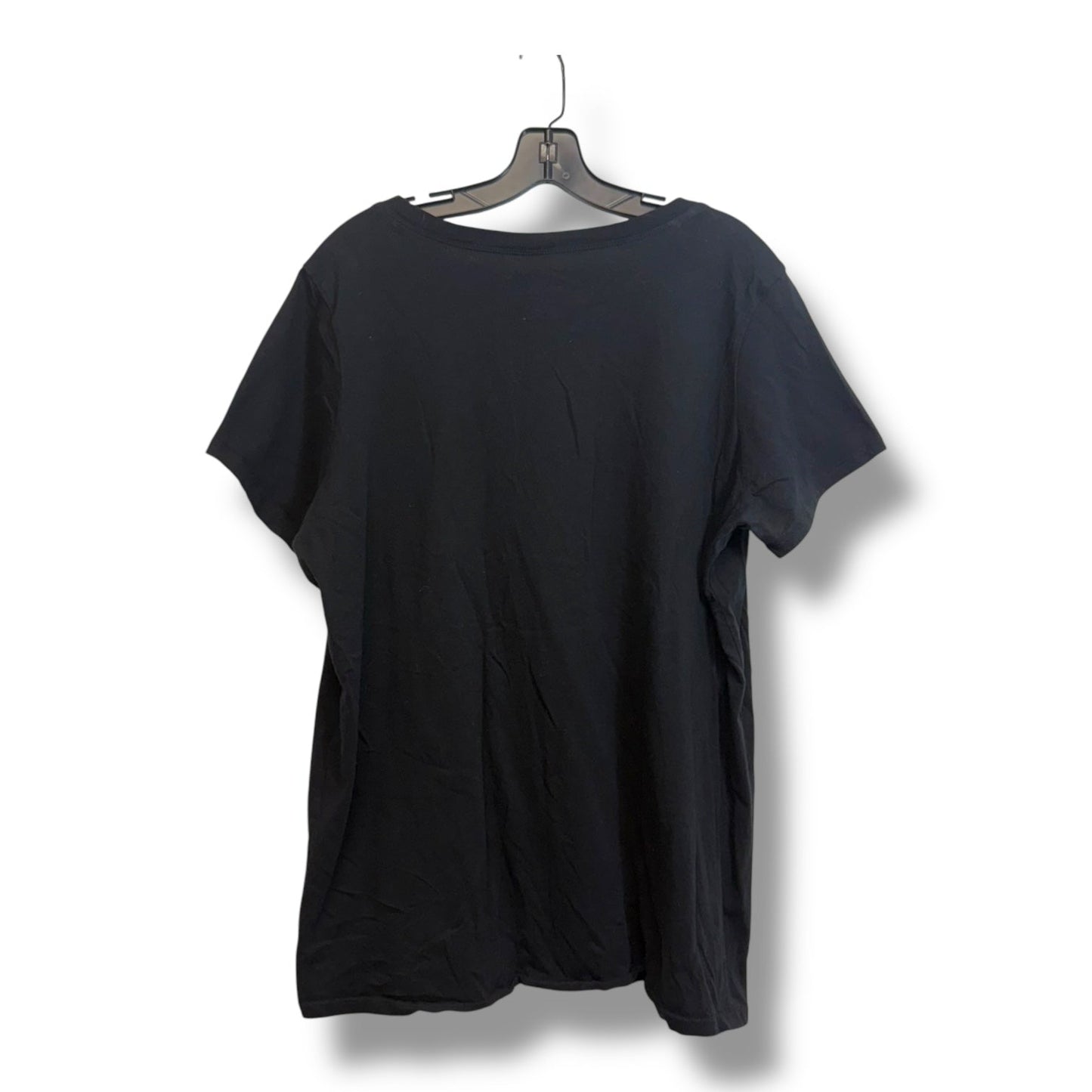 Top Short Sleeve Basic By Torrid In Black, Size: 2x