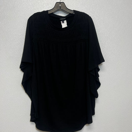 Top Short Sleeve By Torrid In Black, Size: 2x