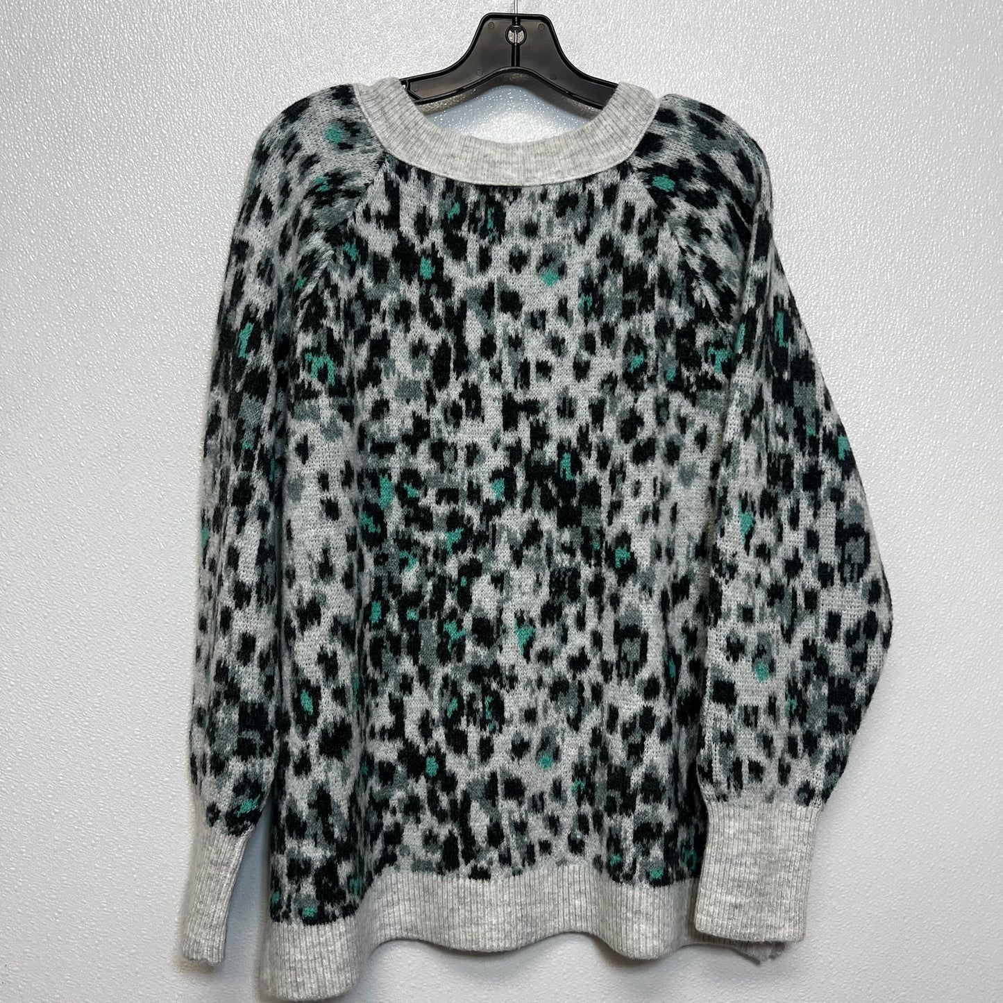 Sweater By Loft O In Animal Print, Size: L