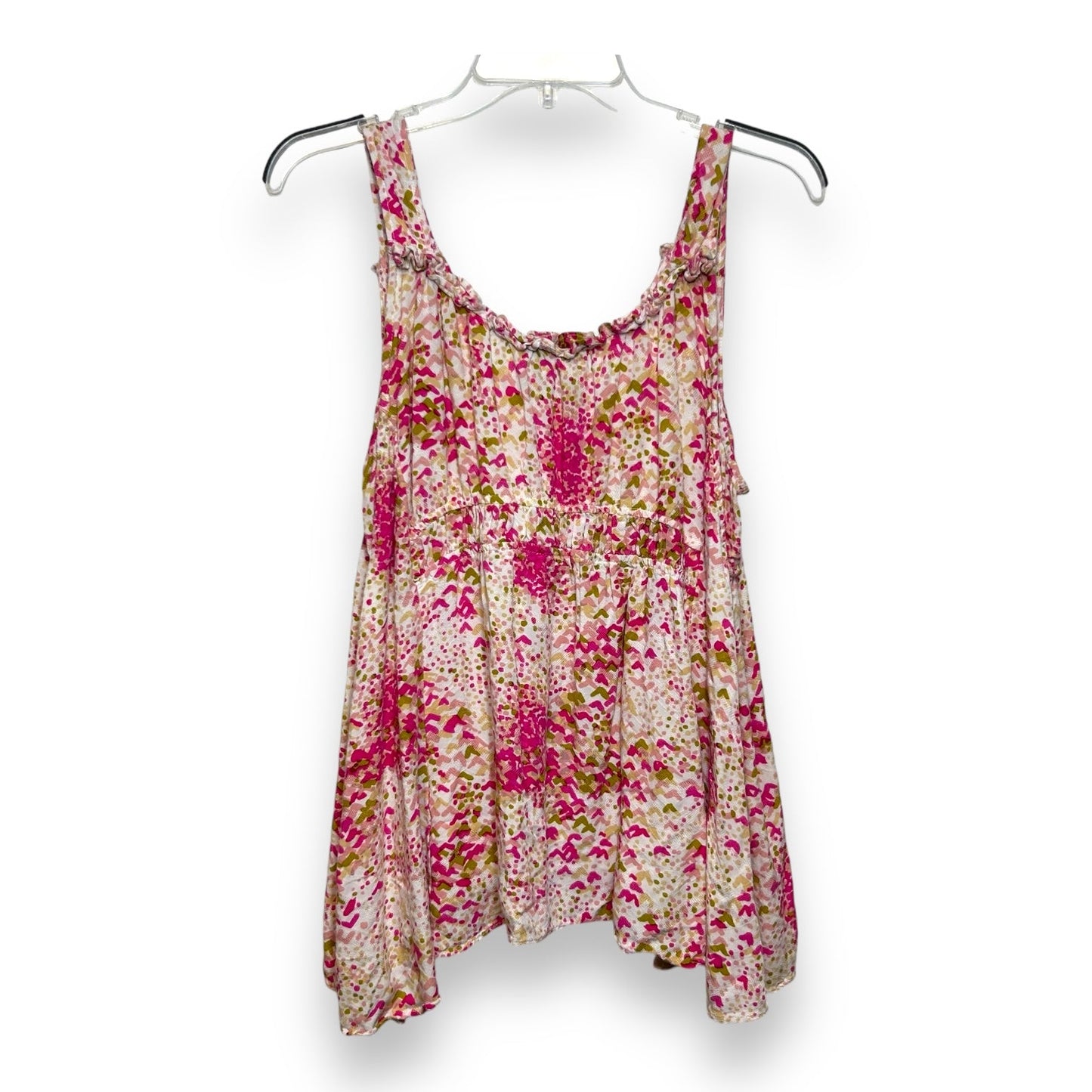 Top Sleeveless By Maeve In Pink, Size: L