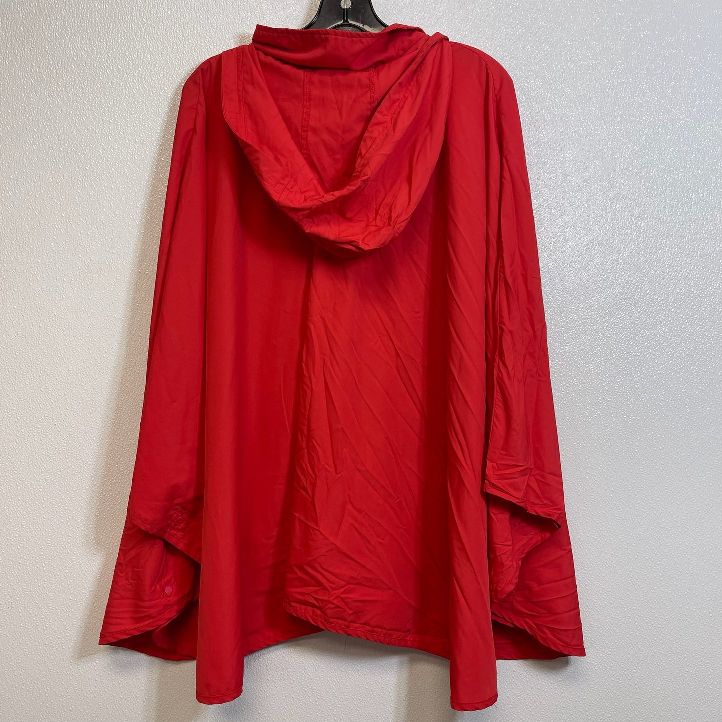 Poncho By Susan Graver In Red, Size: M/L