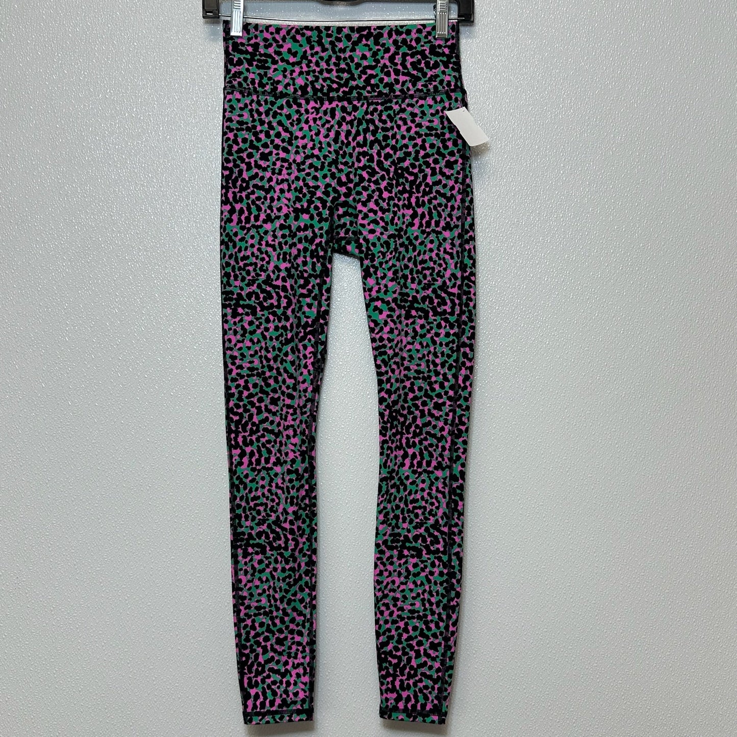 Athletic Leggings By Fabletics In Animal Print, Size: S