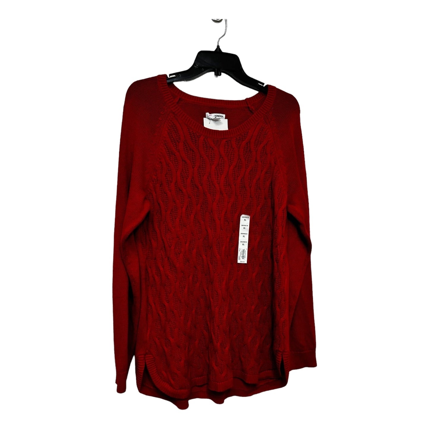 Sweater By Sonoma O In Red, Size: Xl