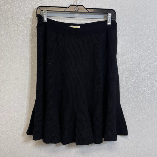 Skirt Midi By Maeve In Black, Size: Xl