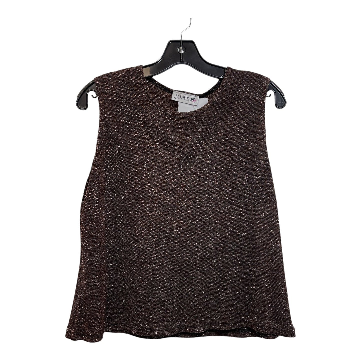 Top Sleeveless By Cmf In Sparkles, Size: L