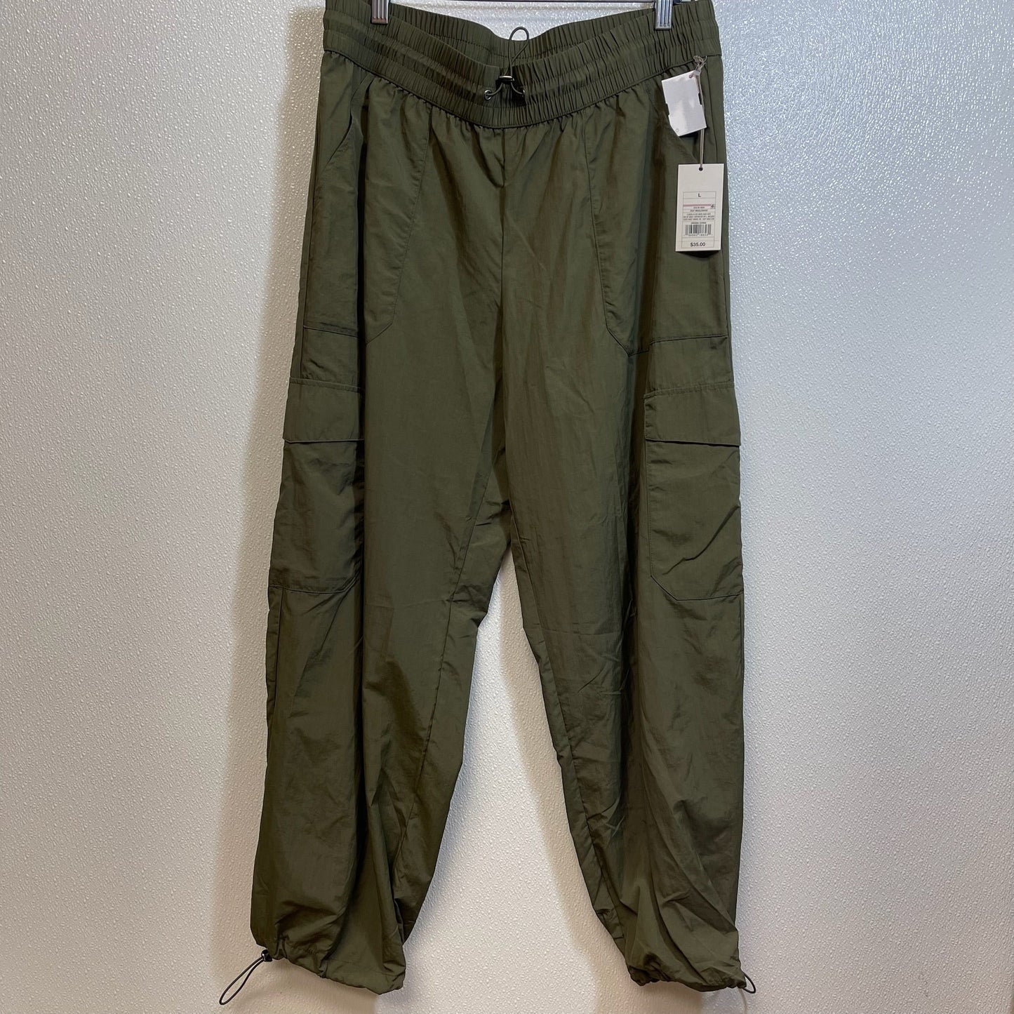 Athletic Pants By A New Day In Olive, Size: L