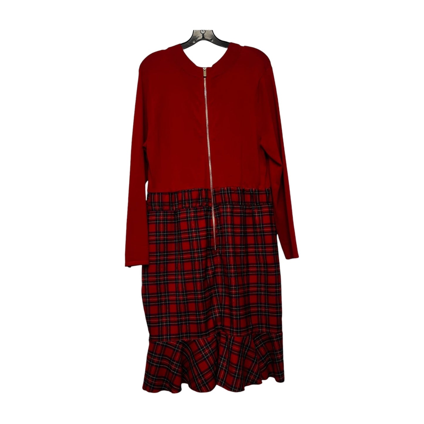 Dress Casual Short By Venus In Plaid, Size: 16