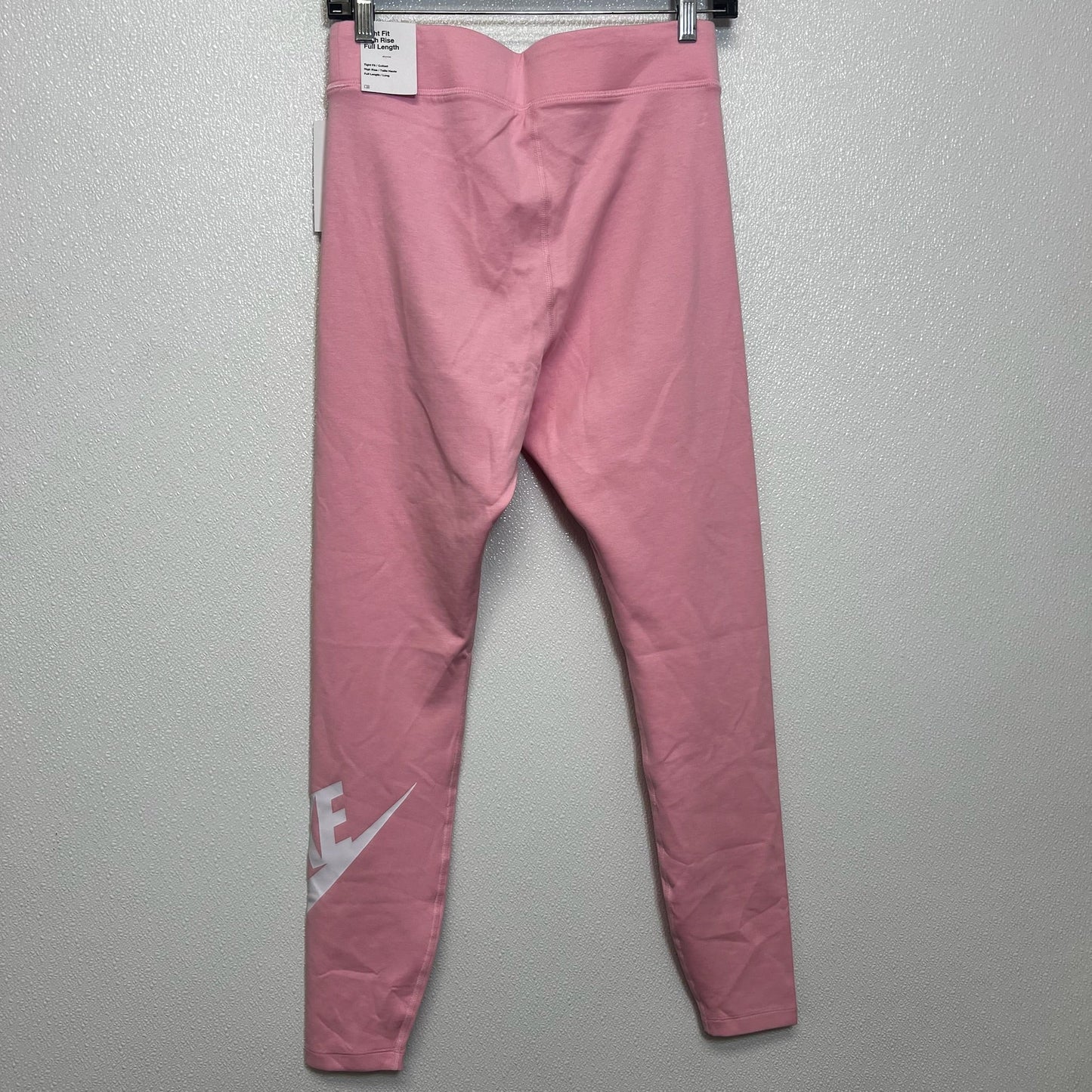 Athletic Leggings By Nike Apparel In Candy Pink, Size: M