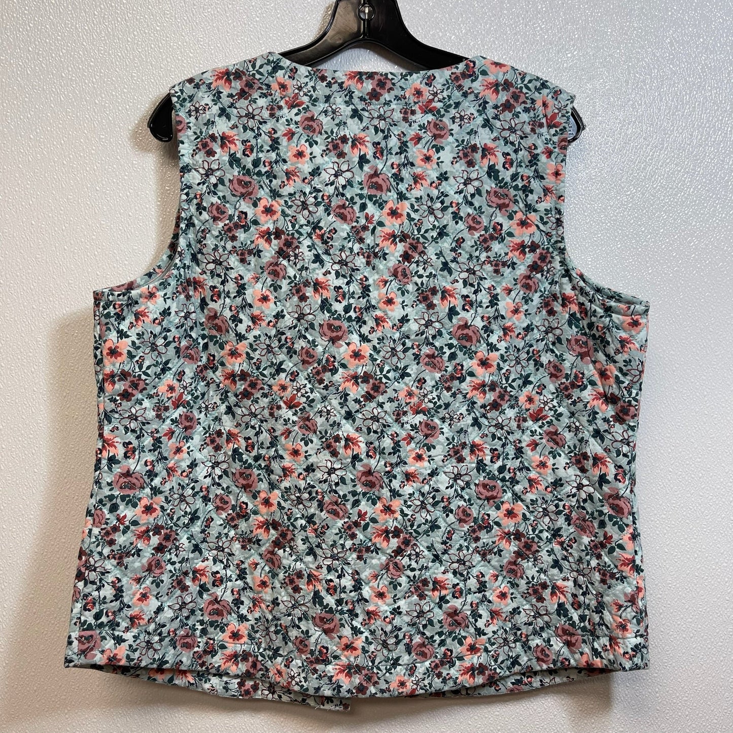 Vest Other By Denim And Co Qvc In Floral, Size: M