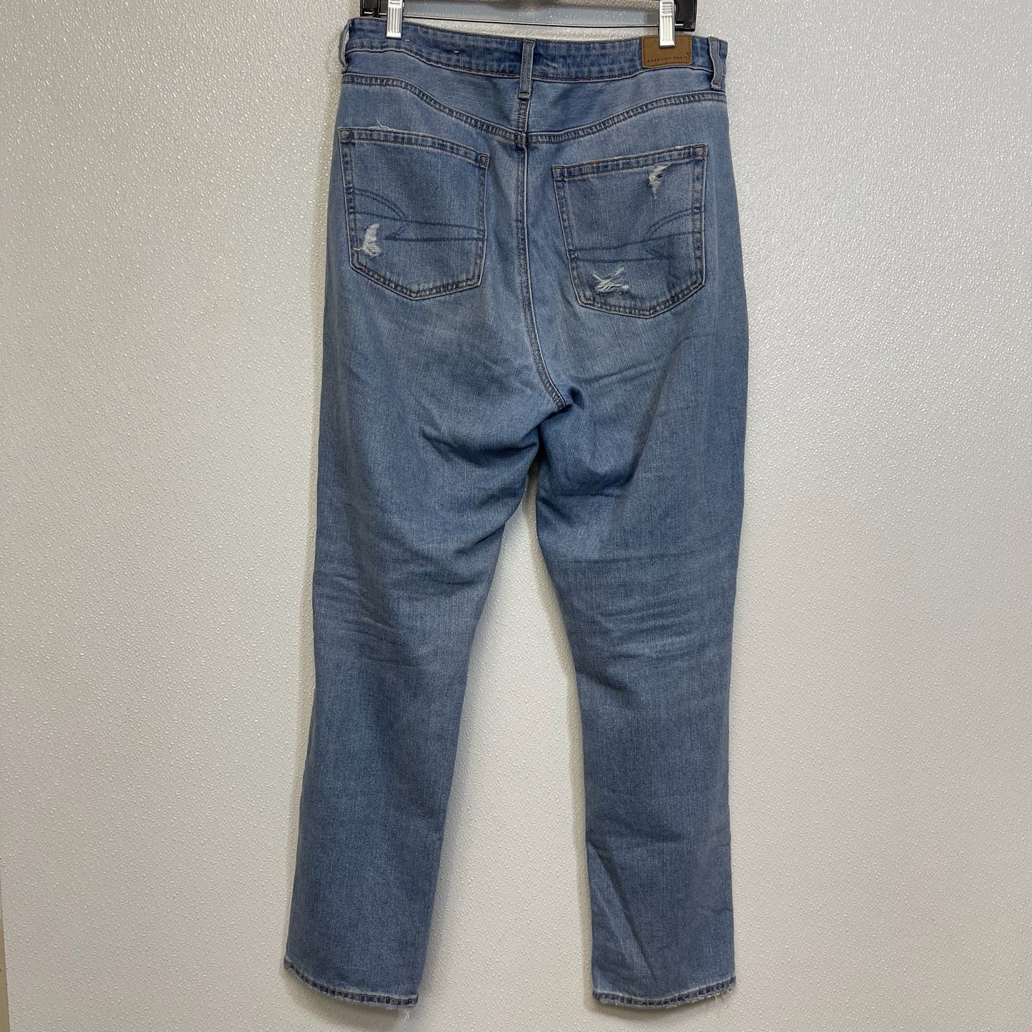 Mom Jeans Relaxed/boyfriend By American Eagle In Denim, Size: 12l