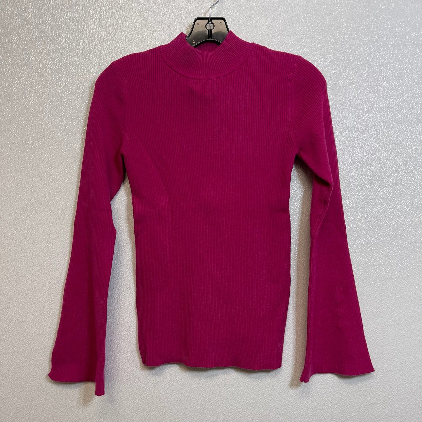 Sweater By Ann Taylor O In Raspberry, Size: M