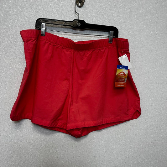 Athletic Shorts By Columbia In Coral, Size: Xl