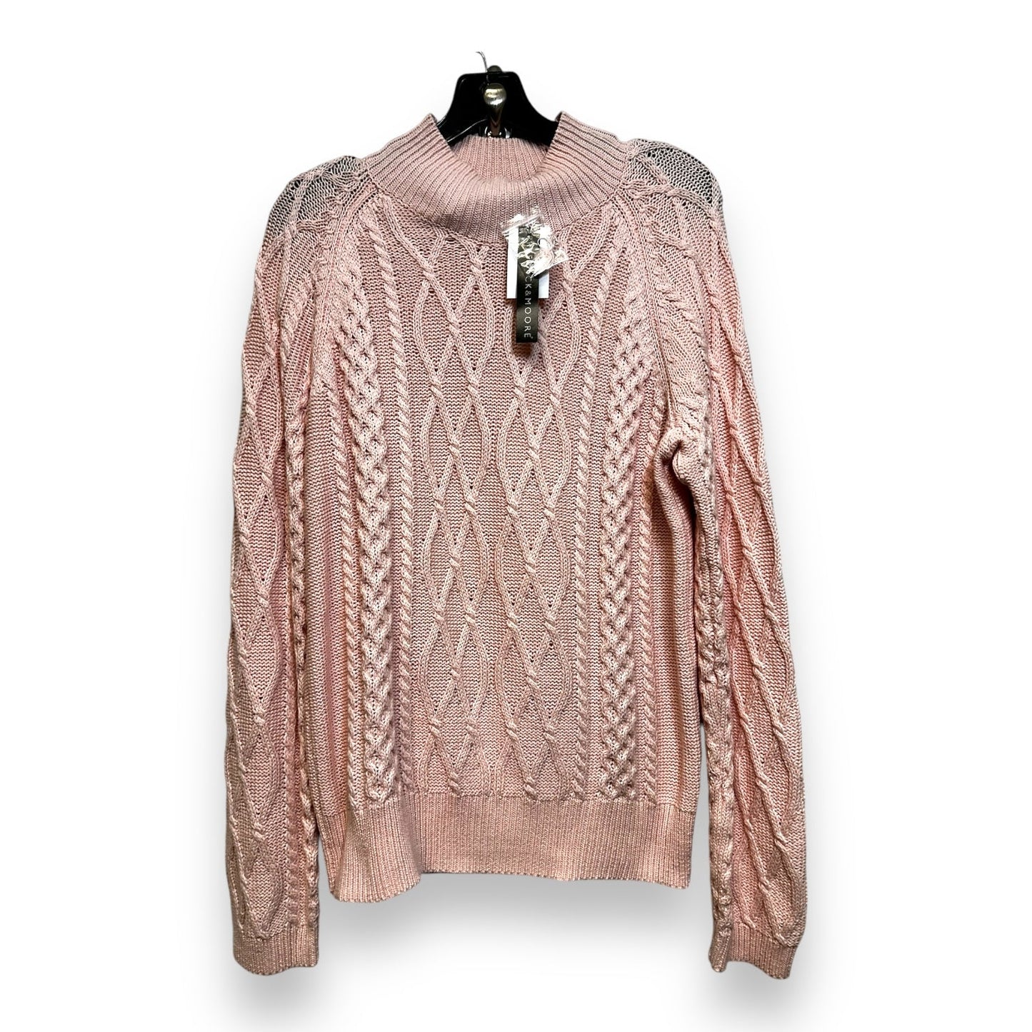 Sweater By Clothes Mentor In Pink, Size: L