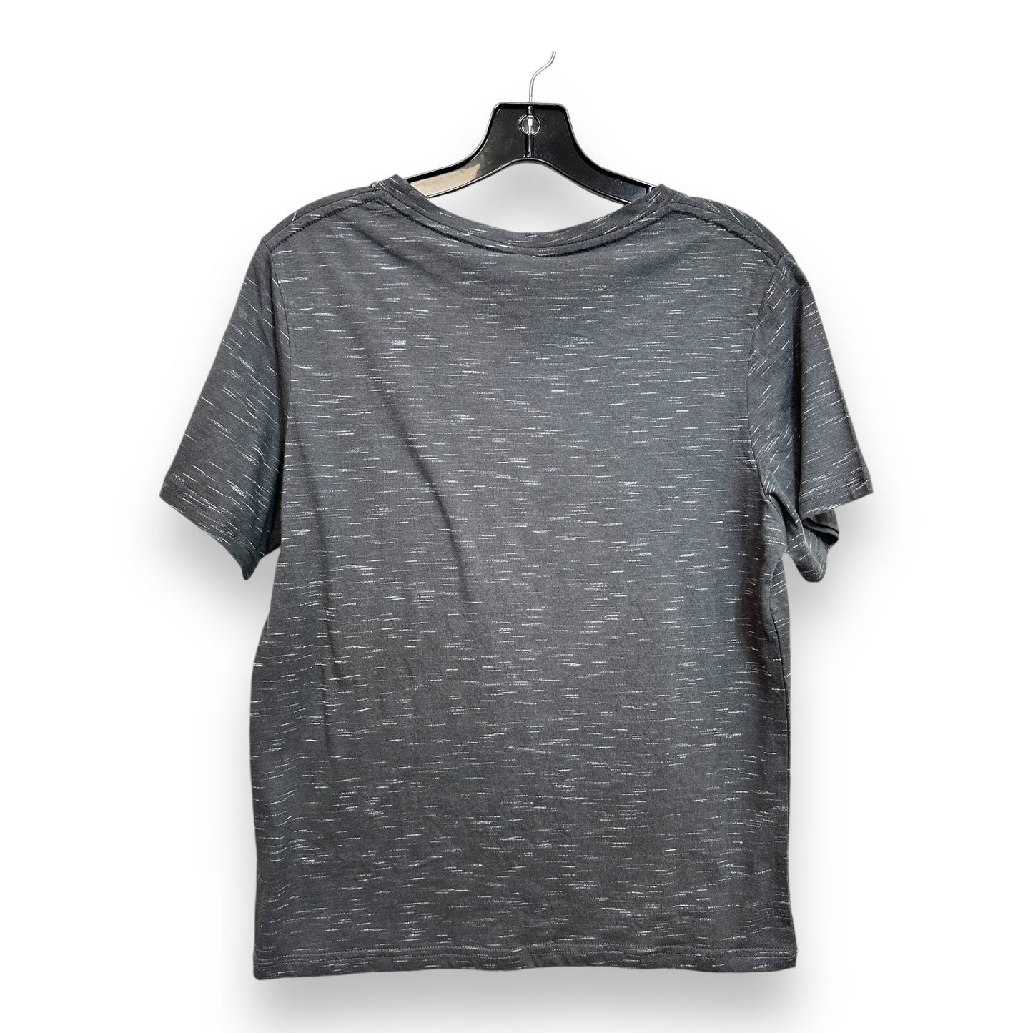 Top Short Sleeve Basic By Cmf In Grey, Size: M