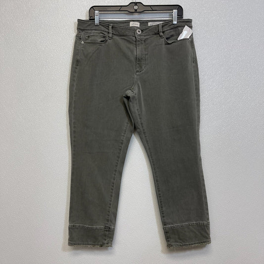 Jeans authentic fit Cropped By J Jill O In Charcoal, Size: 12