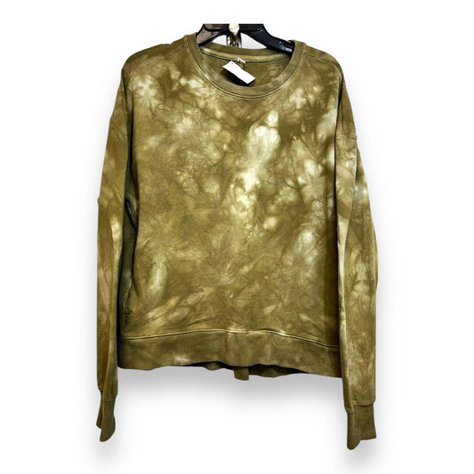 Sweatshirt Crewneck By Cmf In Olive, Size: L