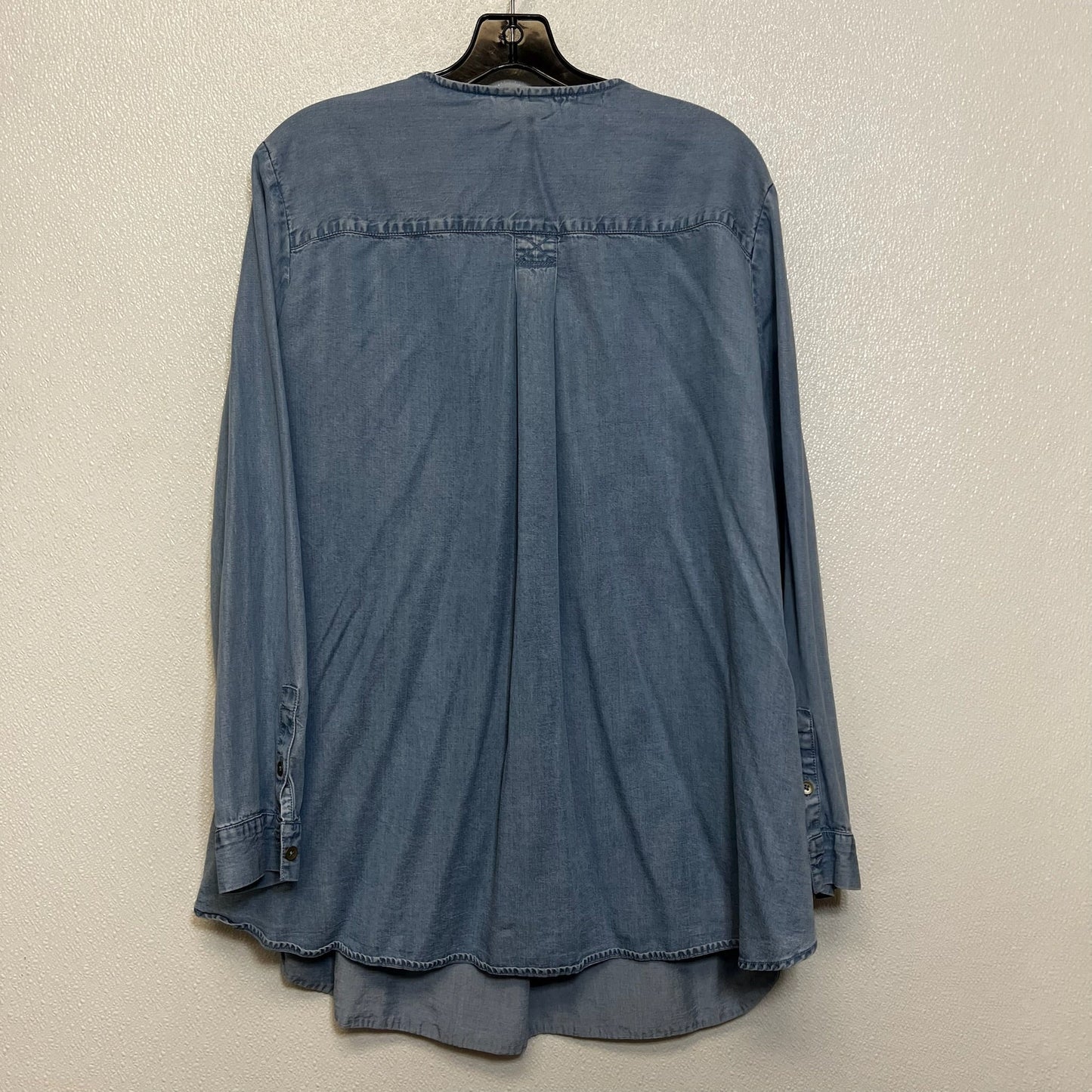 Top Long Sleeve By J Jill O In Denim, Size: 2x