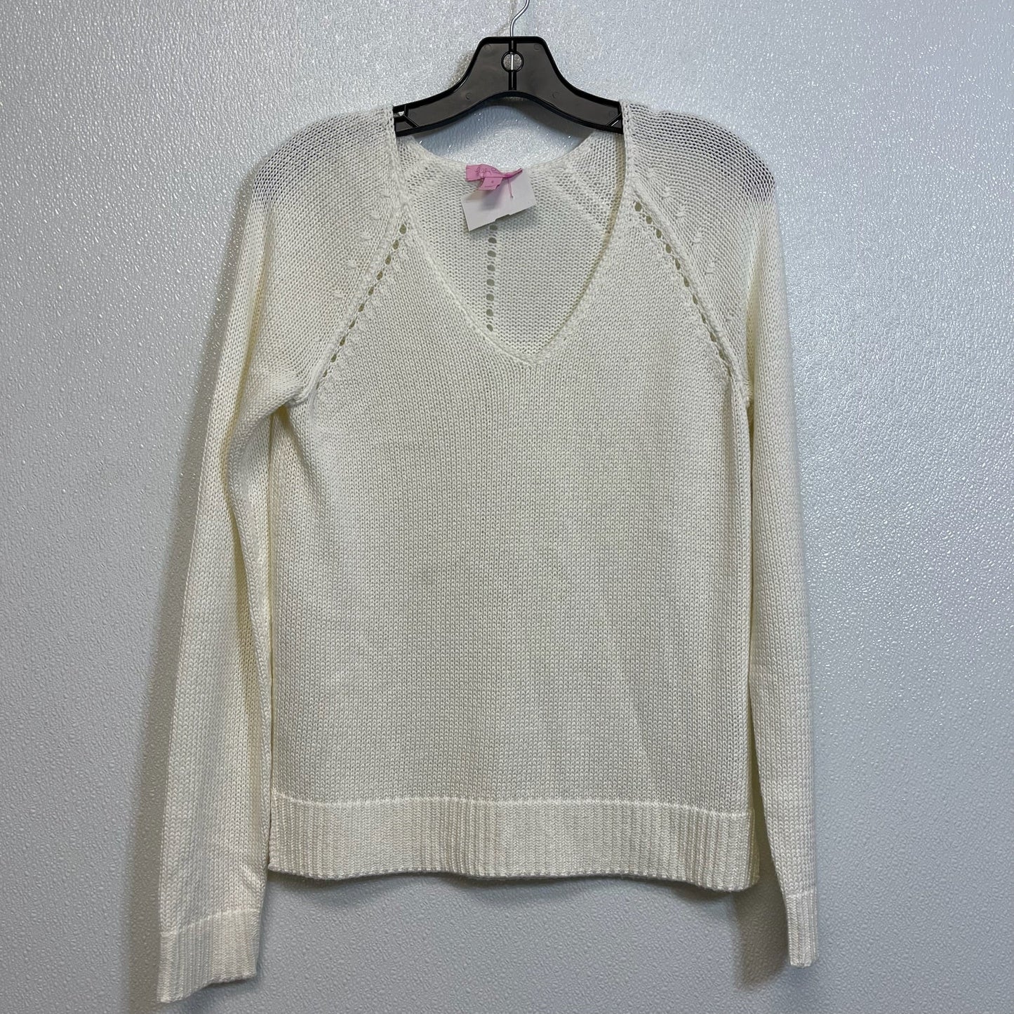 Sweater By Lilly Pulitzer In Ivory, Size: S