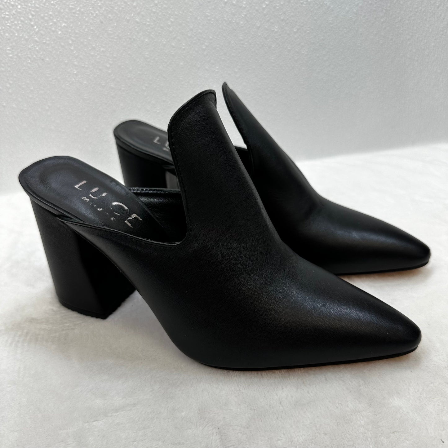 Shoes Heels Block By Clothes Mentor In Black size