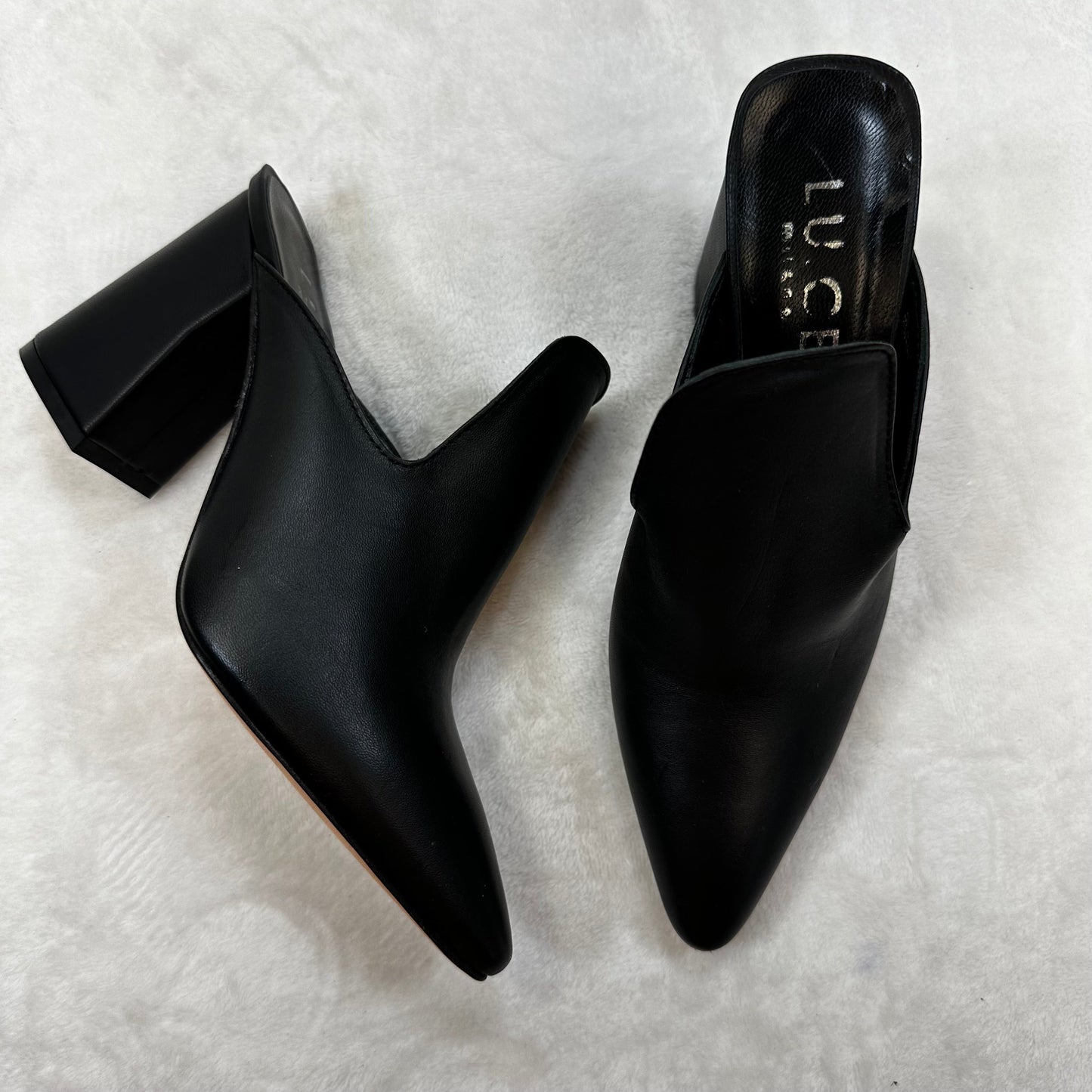 Shoes Heels Block By Clothes Mentor In Black size