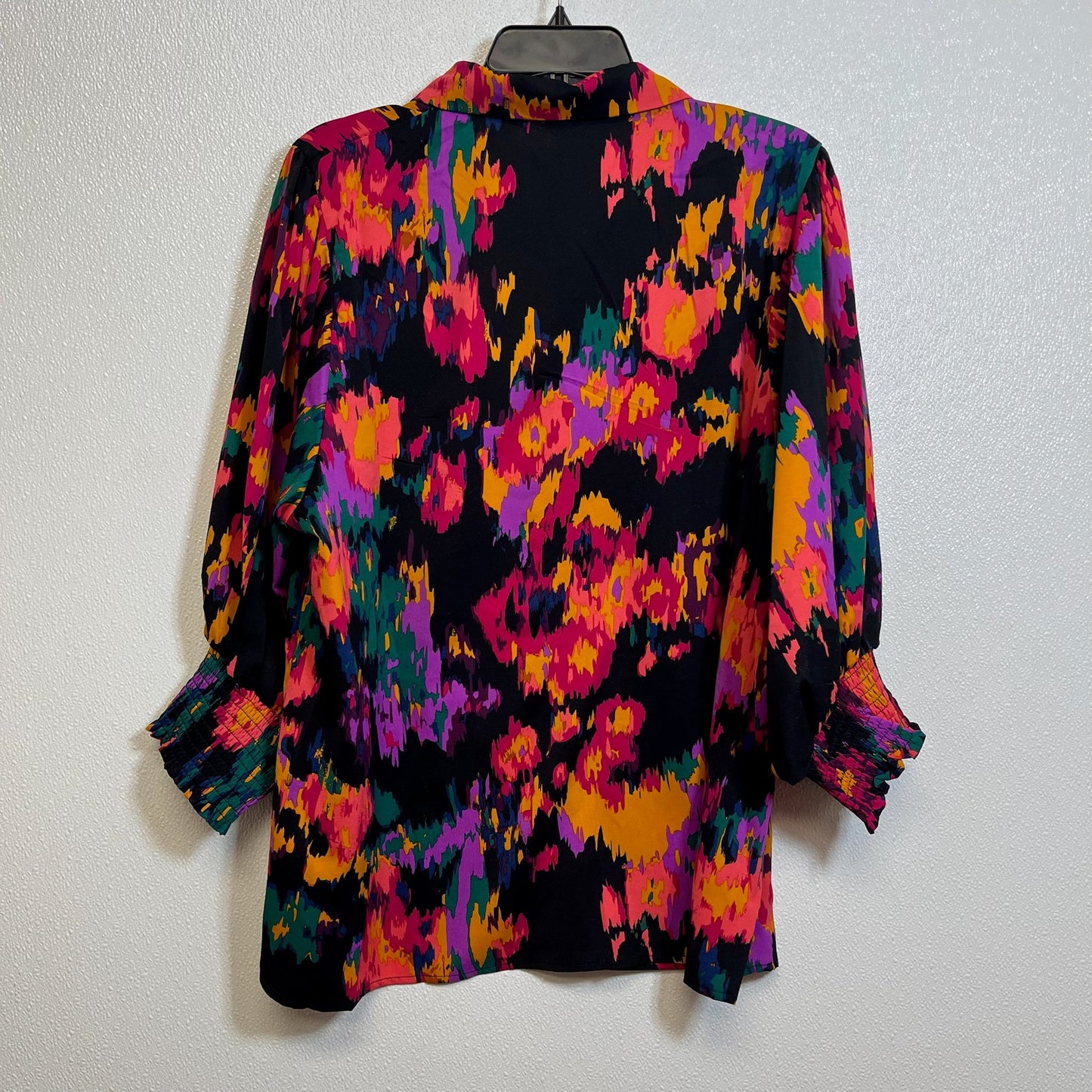 Blouse 3/4 Sleeve By First Love In Print, Size: 1x