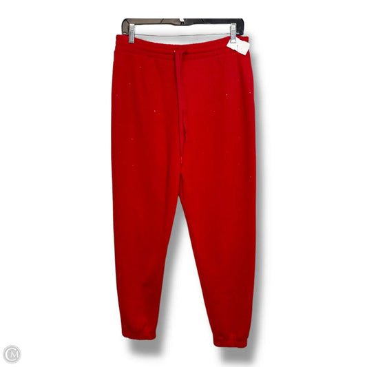 Pants Sweatpants By Victorias Secret In Red, Size: M