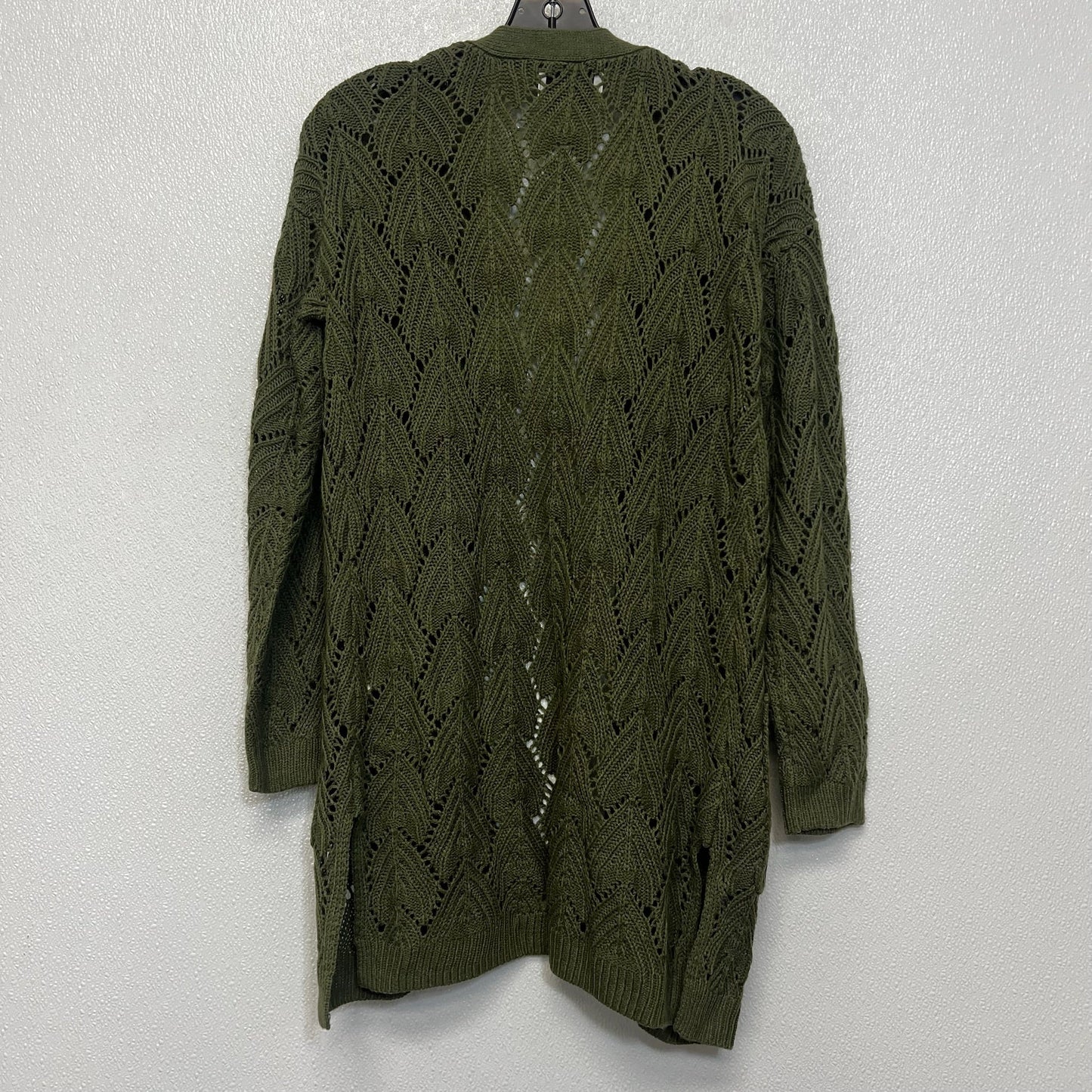 Cardigan By Pink Rose In Olive, Size: M