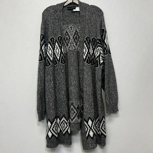 Cardigan By Lane Bryant O In Charcoal, Size: 3x