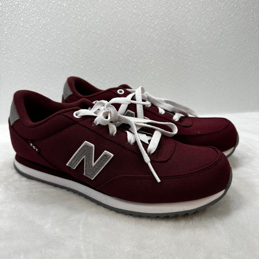 Shoes Sneakers By New Balance In Maroon, Size: 6