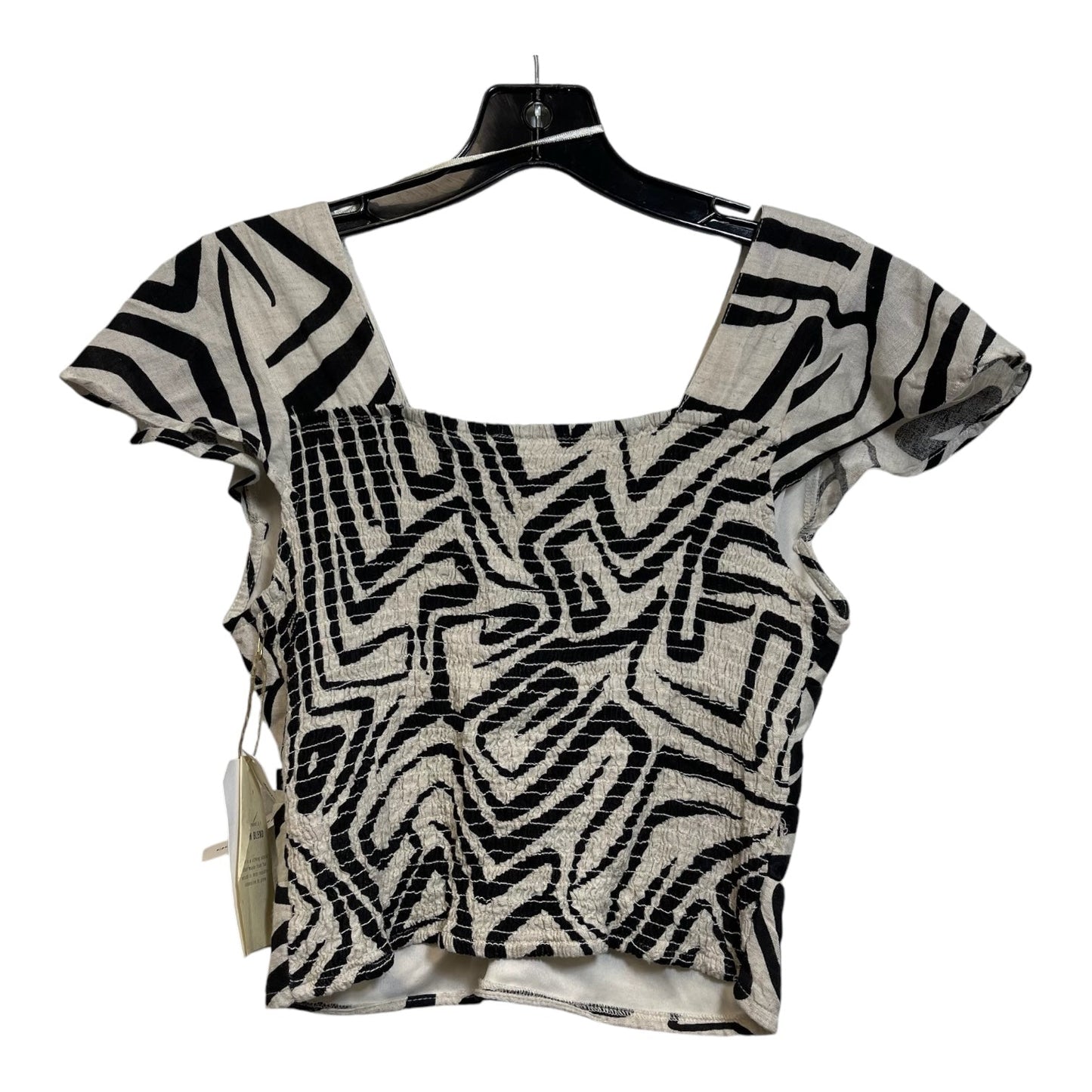 Top Sleeveless By Cmf In Print, Size: L