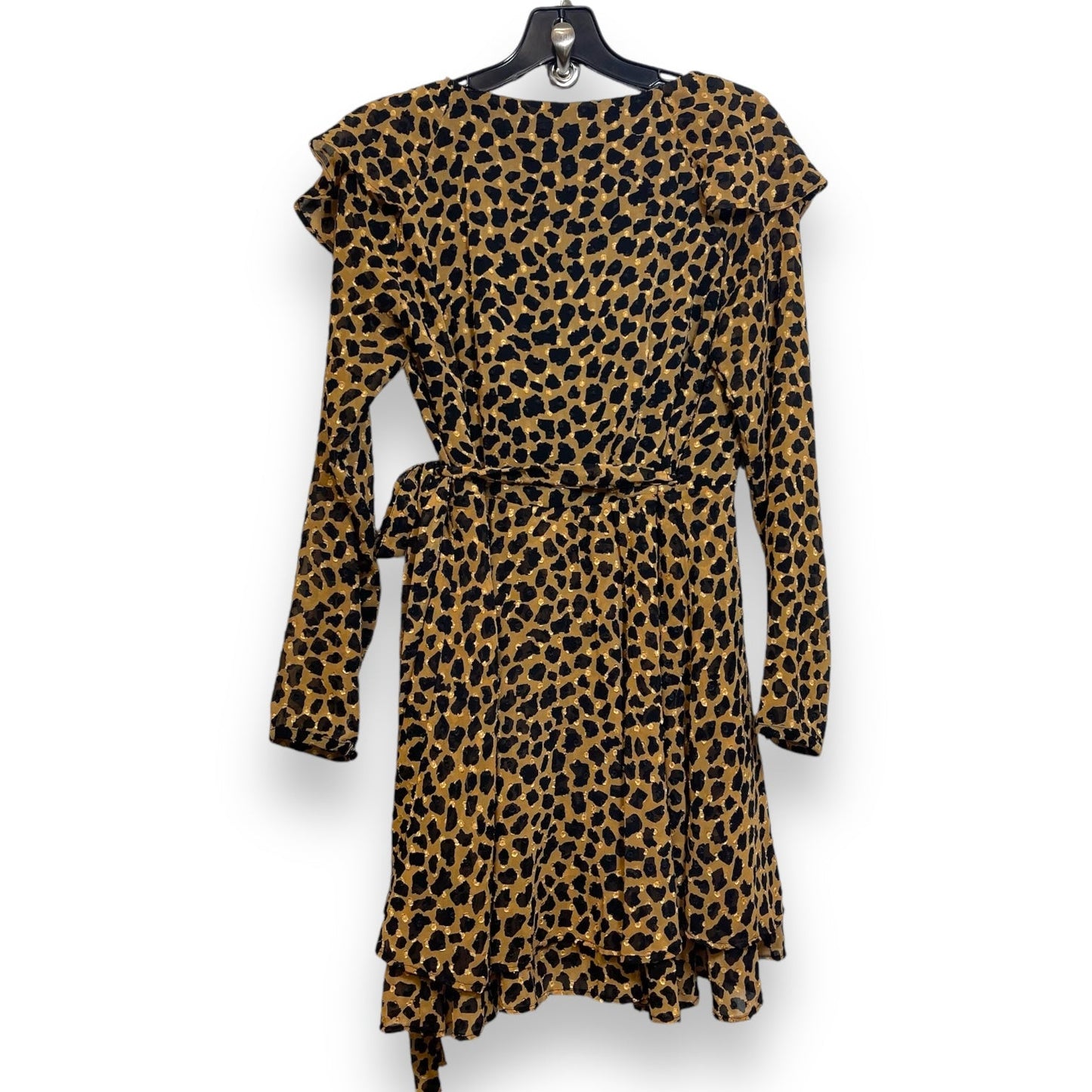 Dress Casual Short By Free People In Animal Print, Size: S