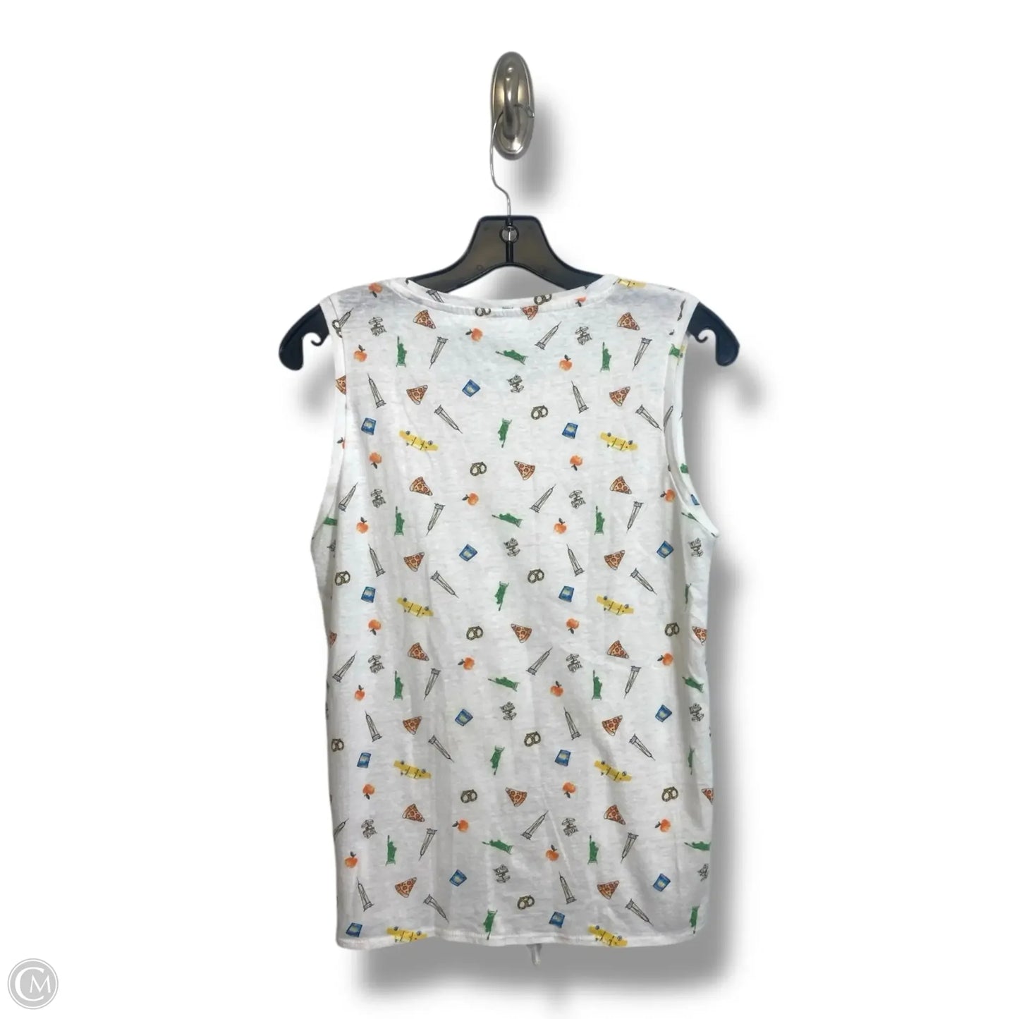 Top Sleeveless By J Crew O In Print, Size: S