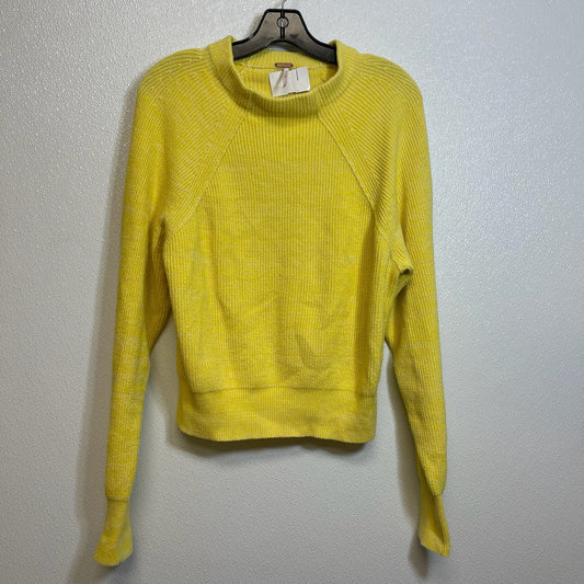 Sweater By Free People In Yellow, Size: M