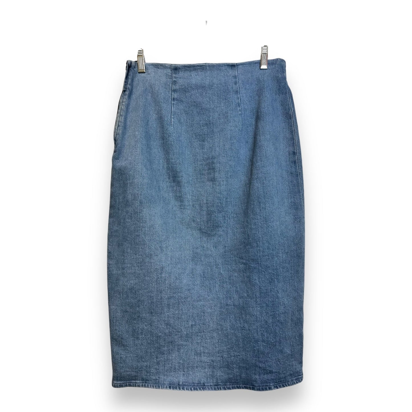 Skirt Midi By J Crew O In Denim, Size: 4