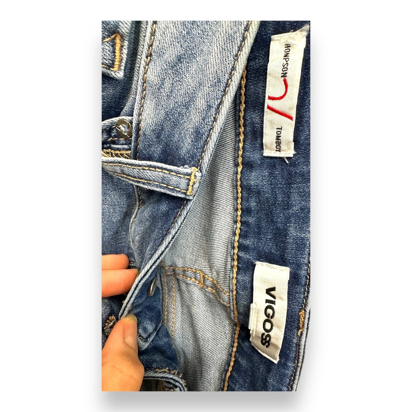 Tomboy Jeans Straight By Vigoss, Size: 10